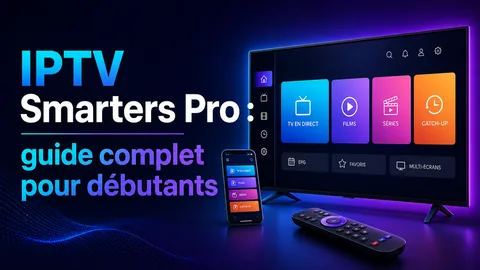 IPTV Smarters Pro : guide complet pour débutants