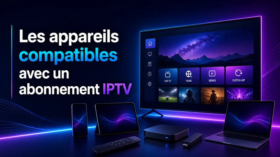 Les appareils compatibles avec un abonnement IPTV