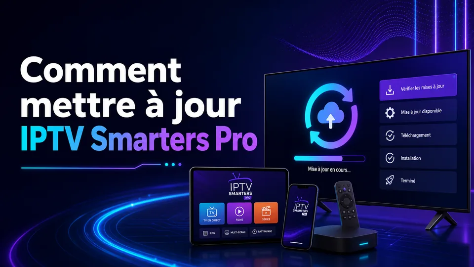 Comment mettre à jour IPTV Smarters Pro