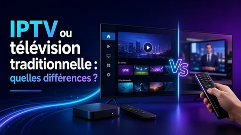 IPTV ou télévision traditionnelle : quelles différences ?