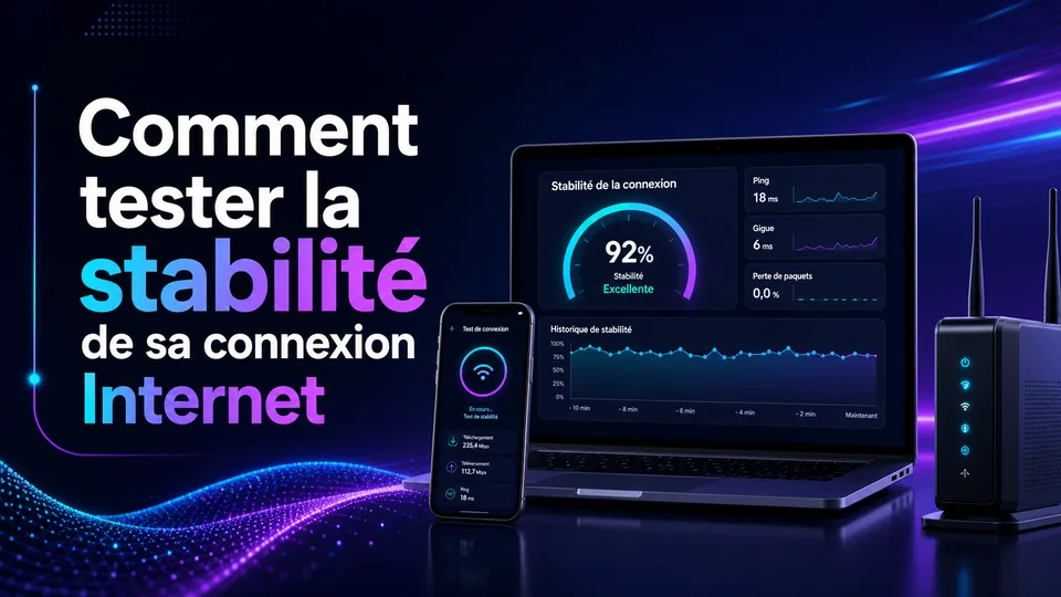 Comment tester la stabilité de sa connexion Internet