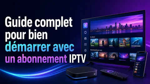 Guide complet pour bien démarrer avec un abonnement IPTV