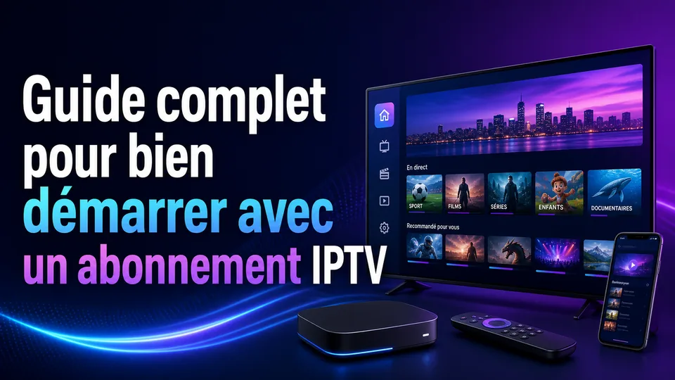 Guide complet pour bien démarrer avec un abonnement IPTV